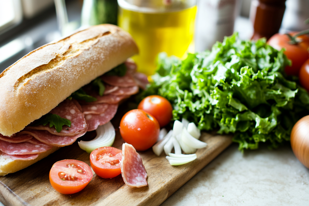  Preparing a Sub in a Tub Mike’s Way at Home