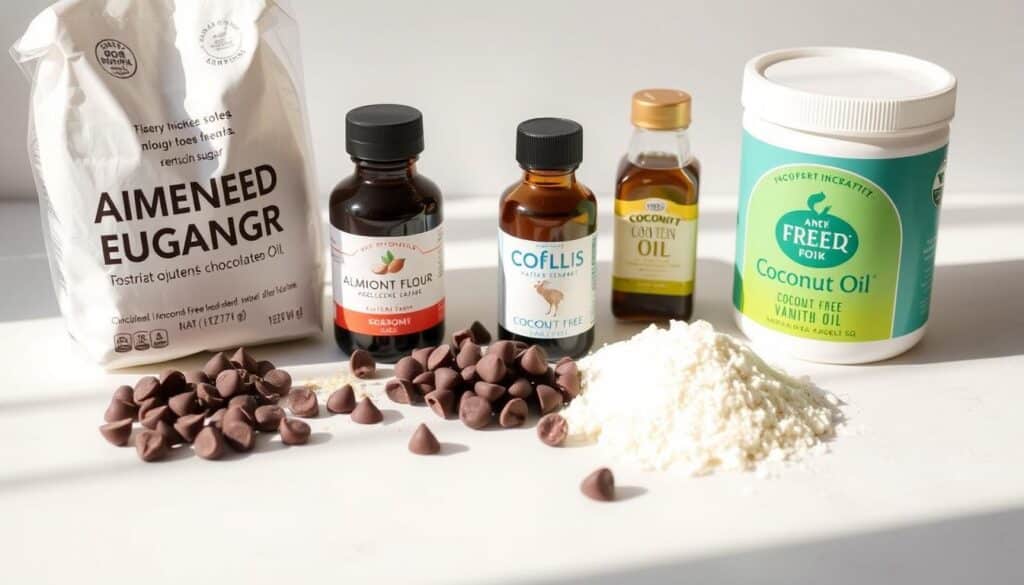 Dairy-Free Gluten Free Cookie Ingredients