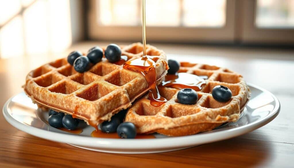 gluten-free buckwheat waffles