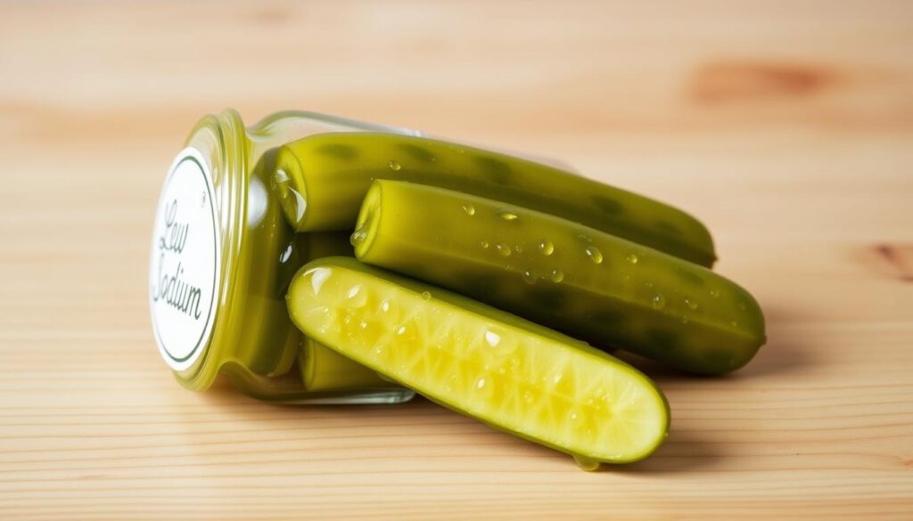 low sodium dill pickles